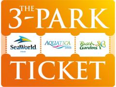 3 Park SeaWorld Aquatica and Busch Gardens Ticket SeaWorld 3 Park SeaWorld Aquatica and Busch Gardens Ticket SeaWorld